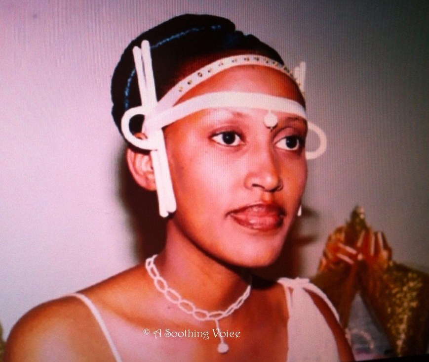 My best friend during her engagement party (2009). Probably the most beautiful bride I've ever seen!