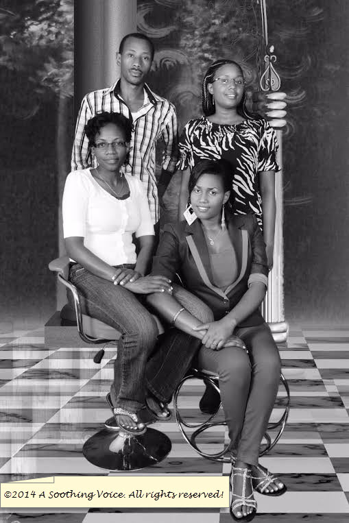 Jean Eric, Alice, Alphonsine, Mireille Noella