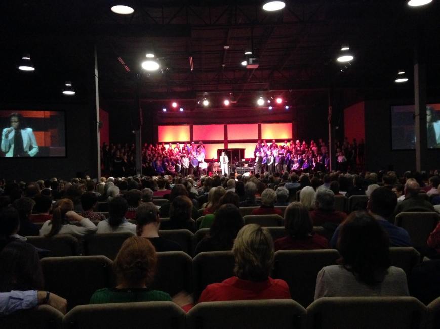 Speaking at the Summit Church 
