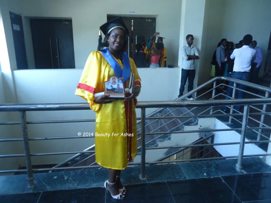 Alice on her Graduation Day!