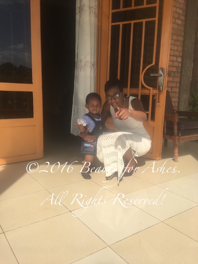 With my 14 month old Nephew, Igor Adley